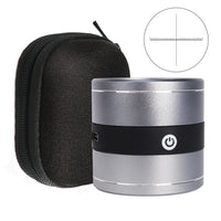 ILJL-386 Rechargeable 10X Full Metal Jeweler Optical Magnifying Glass 5 LED 5 UV Light Scale Loupe USB Charging Lens Jewelry Gemstone Magnifier Tool - Instrulife