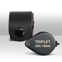ILJL-451 Magnifier Mini Jeweler Loupe (10X / 20X / 30X) 18mm High-Quality Optical Triplet Lens Battery Free Inspection Ideal for Jewelers, Gemologists, Collectors and Repairs - Instrulife