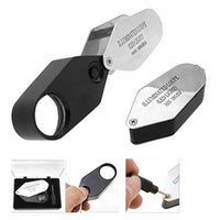 ILJL-782 10X Jeweler Loupe Magnifier + LED light, 18mm lens - Instrulife