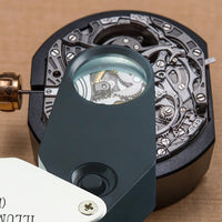 ILJL-782 10X Jeweler Loupe Magnifier + LED light, 18mm lens - Instrulife
