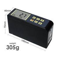 ILGM-247 Gloss Surface Reflection 0.1-200 GU Tester Meter 20° 45° 75° Rehargeable Reflectometer Triple Angles Degree Glossmeter for Ceramics Films Textiles Anodised Aluminium Paper Printed Material - Instrulife