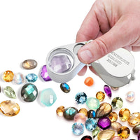ILJL-785XX Portable 30x Magnifying Optical Glass LED Light Jeweler Loupe - Instrulife