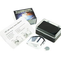 ILJL-785XX Portable 30x Magnifying Optical Glass LED Light Jeweler Loupe - Instrulife