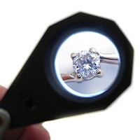 ILJL-781 Mini 10X Jeweler Loupe Magnifier + 6 LED light, 21mm lens - Instrulife