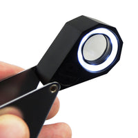 ILJL-785 30X Jeweler Loupe Magnifier + 6 LED light , 21mm lens - Instrulife