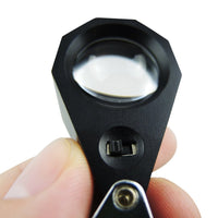 ILJL-785 30X Jeweler Loupe Magnifier + 6 LED light , 21mm lens - Instrulife