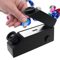 ILGR-827 0.01 nD Scale Division Gem Refractometer w/ Built-in LED Light + RI Oil - Instrulife