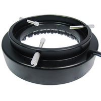 ILMI-738 48 LED Camera Microscope Ring Light (White Bulbs, 74mm max dia) - Instrulife