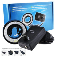ILMI-739 48 LED Microscope Camera Ring Light Illuminator (60mm max dia) - Instrulife