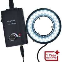 ILMI-739 48 LED Microscope Camera Ring Light Illuminator (60mm max dia) - Instrulife