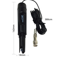 ILWQ-776 pH Electrode + 3m Cable + BNC Type Plug - Instrulife