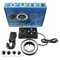 ILMI-822 Ring Light 62mm 72 LED Microscope Camera Illuminator Flash Lens - Instrulife
