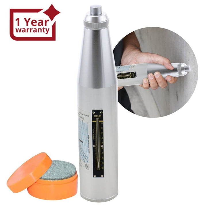 ILRH-225 Portable Concrete Rebound Hammer Resiliometer Test Meter Tool 10-70 Mpa Professional Schmidt Hammer - Instrulife