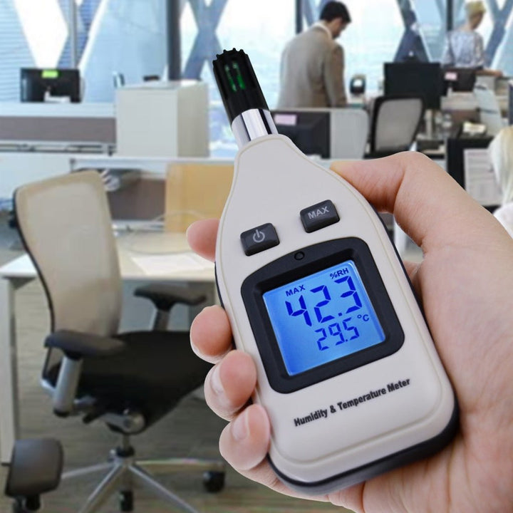 ILTH-238 Handheld Digital Humidity & Temperature Meter 0~100% RH/ -30~70°C (-22~158°F) LCD Display Backlight Moisture Thermo Hygrometer Thermometer Small Tester Gauge for Home Kitchen Indoor Outdoor - Instrulife