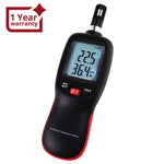 ILHT-278 Digital Humidity Temperature Meter Psychrometer Thermo-Hygrometer 999 Sets Data Storage with Dew Point and Wet Bulb Temperature Measurement Dual Display Portable Tester - Instrulife