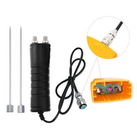 ILMM-813 Digital Wood Moisture Meter 2~70% Humidity 20~90% RH Temperature -10~60°C (14~140°F) Tester, Timber, Damp Detector Portable, Measure Water Percentage in Sheetrock, Bamboo, Paper, Soft Wood - Instrulife