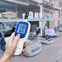 ILTH-794 Digital Humidity & Temperature Meter Hygrometer Psychrometer, Dew point and Wet-bulb Temperature range -20~70°C, Humidity range 0~100%RH, Min/Max Hold, LCD Backlight - Instrulife