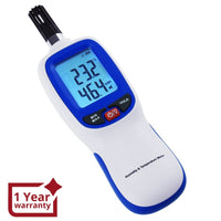 ILTH-794 Digital Humidity & Temperature Meter Hygrometer Psychrometer, Dew point and Wet-bulb Temperature range -20~70°C, Humidity range 0~100%RH, Min/Max Hold, LCD Backlight - Instrulife