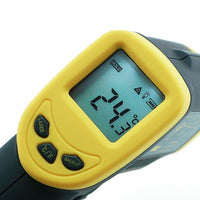 ILTH-736 Digital Industrial Infrared Thermometer, -32~400°C (-26~752°F) 12:1 Laser IR Gun Non-contact Measurement, Portable Instant Measure - Instrulife