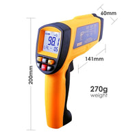 ILTH-803 Digital 20:1 Professional Infrared Thermometer 0.1~1EM Pyrometer - Instrulife