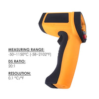 ILTH-803 Digital 20:1 Professional Infrared Thermometer 0.1~1EM Pyrometer - Instrulife