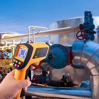 IILTH-805 Digital 50:1 IR Laser Thermometer 0.1~1 EM Pyrometer 2462 °F - Instrulife