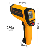 ILTH-806 Digital 50:1 Pro IR Thermometer 1650°C 3002°F Adjustable - Instrulife