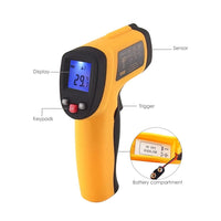 ILTH-807 Non-Contact IR Infrared Digital Thermometer -50-380°C - Instrulife