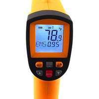 ILTH-809 Digital 0.10~0.99 EM Infrared Thermometer 12:1 Pyrometer 700°C - Instrulife