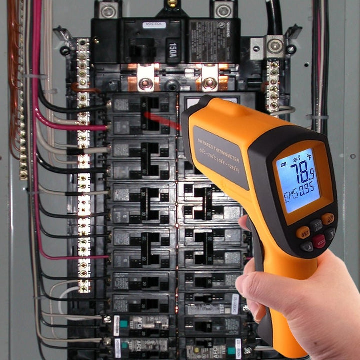 ILTH-809 Digital 0.10~0.99 EM Infrared Thermometer 12:1 Pyrometer 700°C - Instrulife