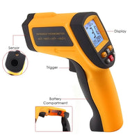 ILTH-810 Digital Infrared IR Laser Thermometer -50~900°C -58~1652°F 12:1 - Instrulife