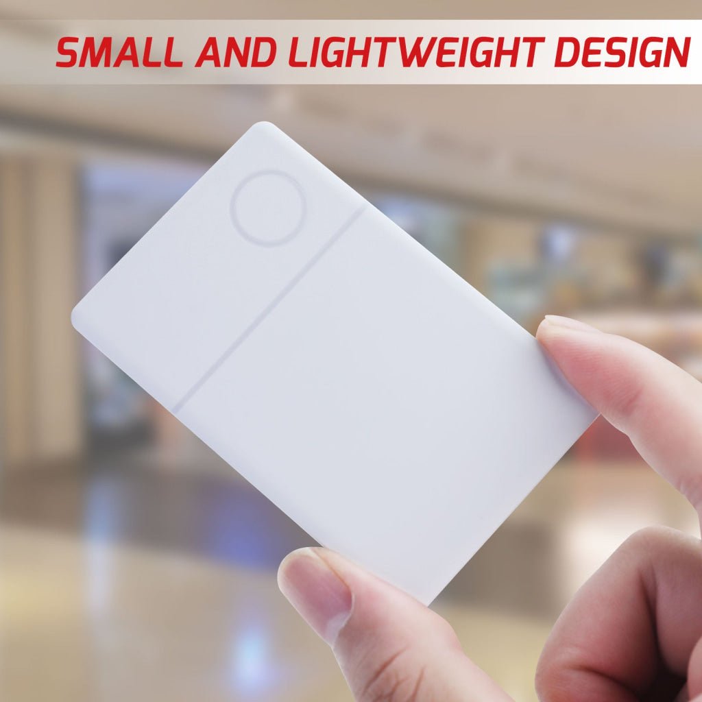 ILGP-405 Wallet Finder Bluetooth Lost Item Locator Smart Luggage Tags iOS Compatible Thin Tracker Works with Apple Find My App Anti-loss Device Waterproof Locator Phone Finder - Instrulife
