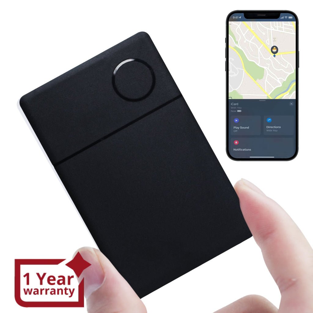 ILGP-405 Wallet Finder Bluetooth Lost Item Locator Smart Luggage Tags iOS Compatible Thin Tracker Works with Apple Find My App Anti-loss Device Waterproof Locator Phone Finder - Instrulife