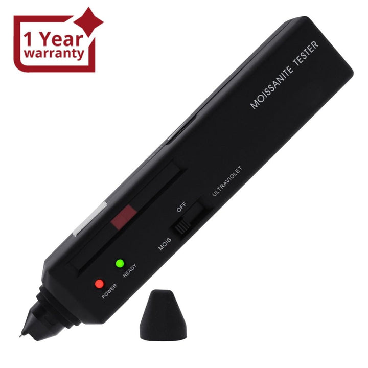 ILGI-815 Handheld MOISSANITE TESTER with UV Ultraviolet Light, Mounted Jewelry Loose Stone Gemstone 2pt Jewel Stone Tool Selector For Novice and Expert, No Calibration Needed - Instrulife