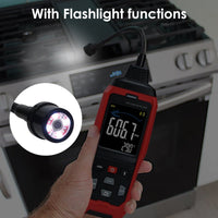 ILLD-398 Natural Gas Detector Gas Sniffer Gas Leak Detector Locating Propane, Natural Gas, and Combustible Gas Leak for Home and RV with Gooseneck Probe, Buzzer, Light Indicator - Instrulife