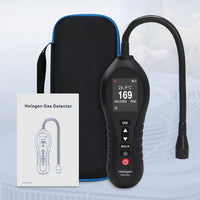 ILLD-431 Halogen Gas Leak Detector High Sensitivity for Air Conditioning Repair, Car Repair, Gas Pipelines, Industrial Plant, Home Use with 10.5-inch Gooseneck Probe Visual, Audible and Vibration Alert - Instrulife