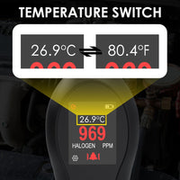 ILLD-431 Halogen Gas Leak Detector High Sensitivity for Air Conditioning Repair, Car Repair, Gas Pipelines, Industrial Plant, Home Use with 10.5-inch Gooseneck Probe Visual, Audible and Vibration Alert - Instrulife