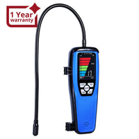 ILLD-432 Refrigerant Leak Detector Handheld 17-inch Gooseneck Probe Sensor Heating Diode Leak Tester for Air Conditioning and Refrigeration System with Buzzer, Visual Alarm and LCD Bar Graph - Instrulife