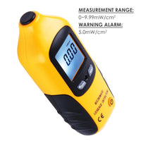 ILLD-816 Professional Microwave Oven Leakage Radiation Detector Meter Tester with Backlight & Built-in Alarm, Measurement Range 0-9.99mW/cm2, 2450MHz, No Recalibration Needed - Instrulife