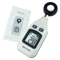 ILLX-145 Digital Light Mini Lux Meter Measurement Range 0 ~ 200,000 LUX / 0 ~ 18,500 FC, Portable Instrument, Auto Range - Instrulife