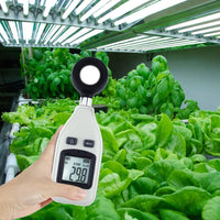 ILLX-145 Digital Light Mini Lux Meter Measurement Range 0 ~ 200,000 LUX / 0 ~ 18,500 FC, Portable Instrument, Auto Range - Instrulife