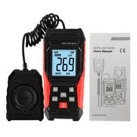 ILLX-331 Digital Light / Lux Meter LUX Footcandle FC Illuminance Tester 200000Lux / 20000Fc - Instrulife
