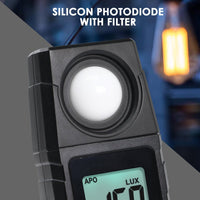 ILLX-429 Digital Light Lux Meter Illuminance Tester Photometer Luxmeter High Precision Illuminometer Lx FC Measurement for Photography, Schools, Hospitals, Workplaces and other Environmental Monitoring - Instrulife