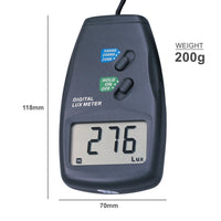 ILLX-146 Digital Light Lux Meter 0 - 50,000 Lux Camera Photo - Instrulife
