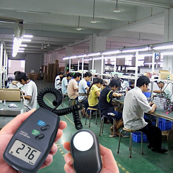 ILLX-146 Digital Light Lux Meter 0 - 50,000 Lux Camera Photo - Instrulife