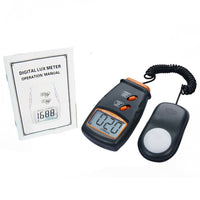 ILLX-147 Digital Light Meter 100,000 Lux LCD Lab Photo Camera - Instrulife