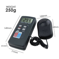ILLX-148 Digital Light Level Meter 200,000 Lux Photo Camera - Instrulife