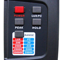 ILLX-148 Digital Light Level Meter 200,000 Lux Photo Camera - Instrulife