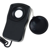 ILLX-149 Professional Digital Lux/ Light Level Meter 1~200,000 Lux Luminometer Illuminance Meter, 4 Ranges Tester with Photodiode and Filter Sensor + Data HOLD Function - Instrulife