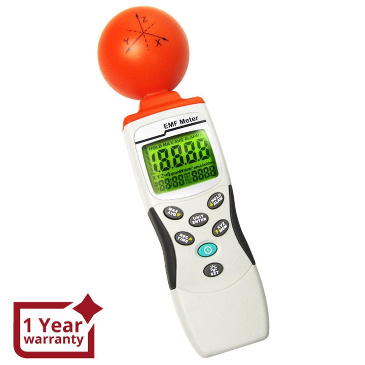 ILEM-731 Handheld EMF/RF (3-axis Gauss Meter) Field Strength Meter 50MHz to 3.50GHz - Instrulife
